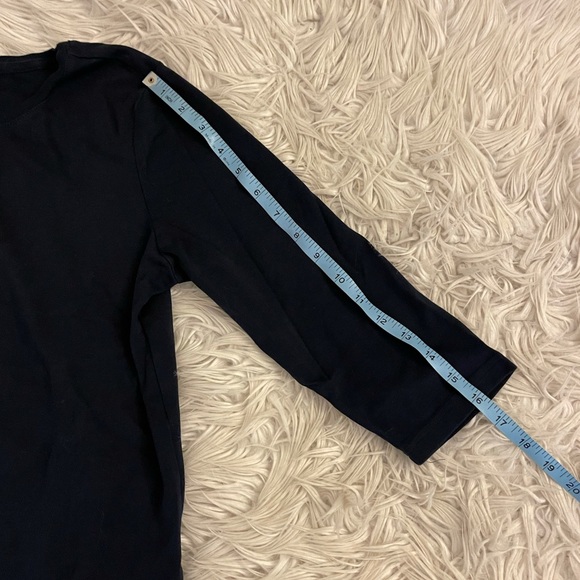 Christopher & Banks | Basic | Navy | Long sleeve tee - Picture 6 of 10